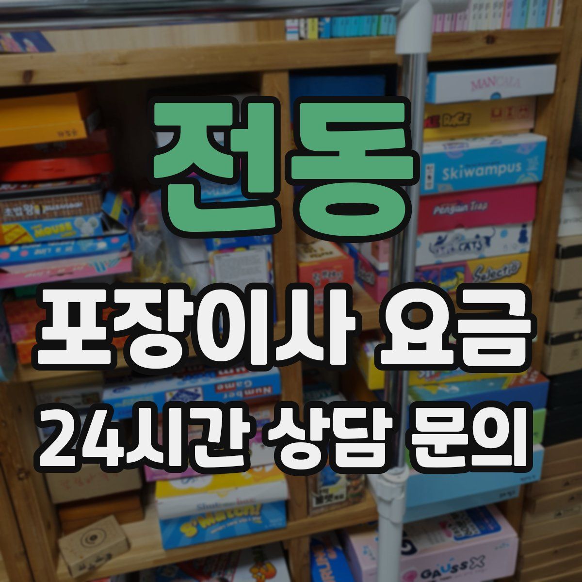 전동 포장이사 요금