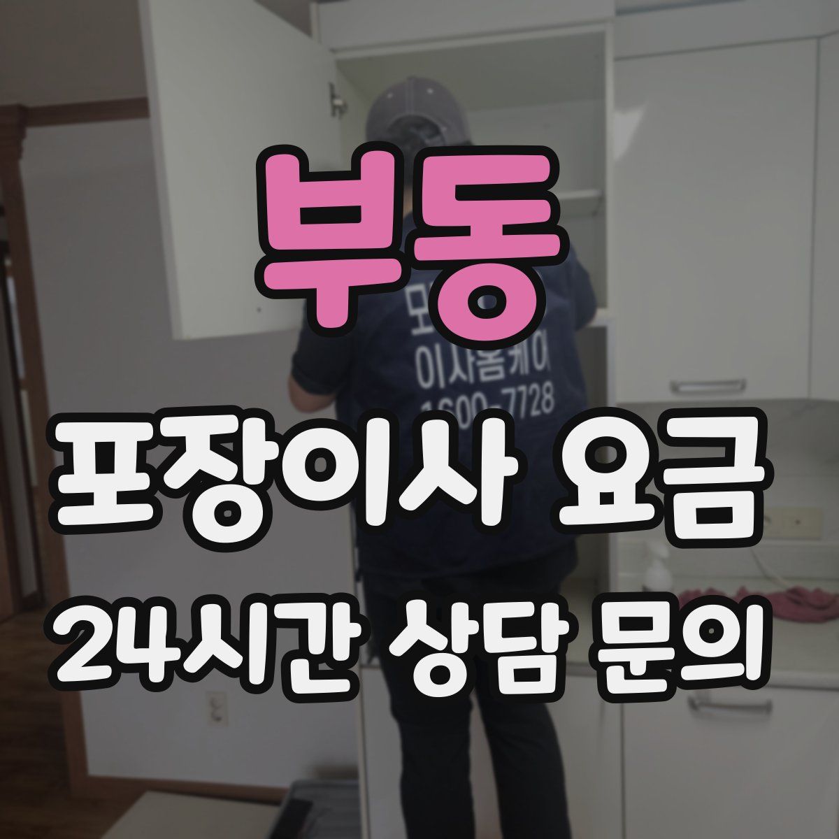 부동 포장이사 요금