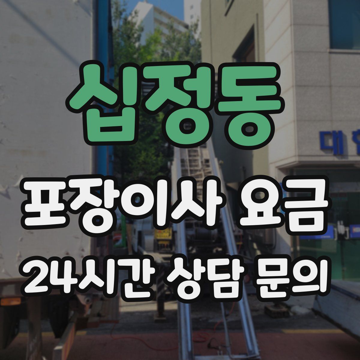 십정동 포장이사 요금