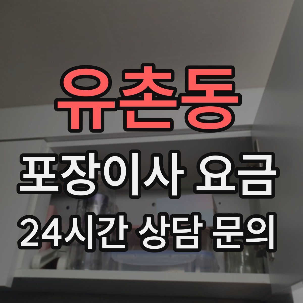 유촌동 포장이사 요금