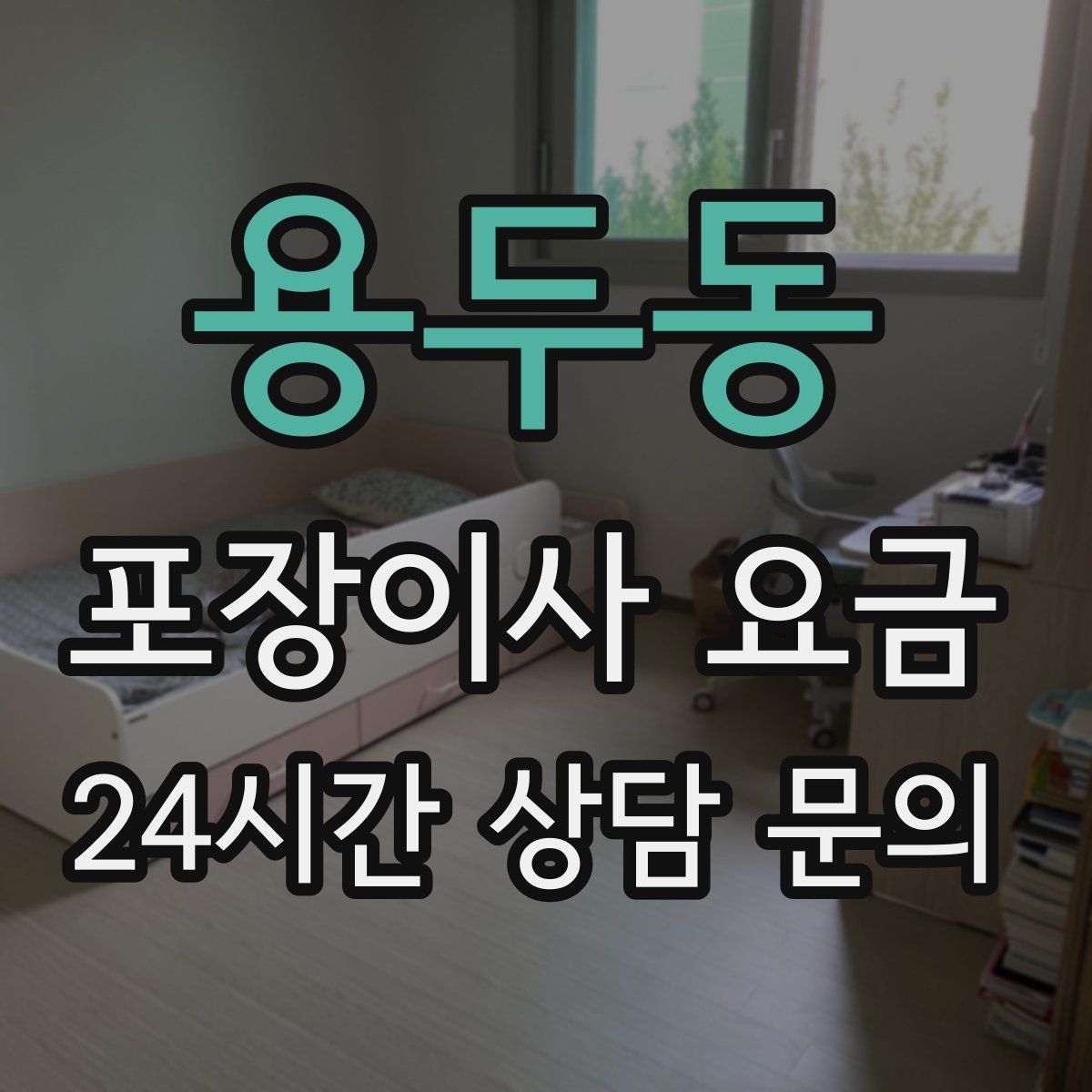 용두동 포장이사 요금