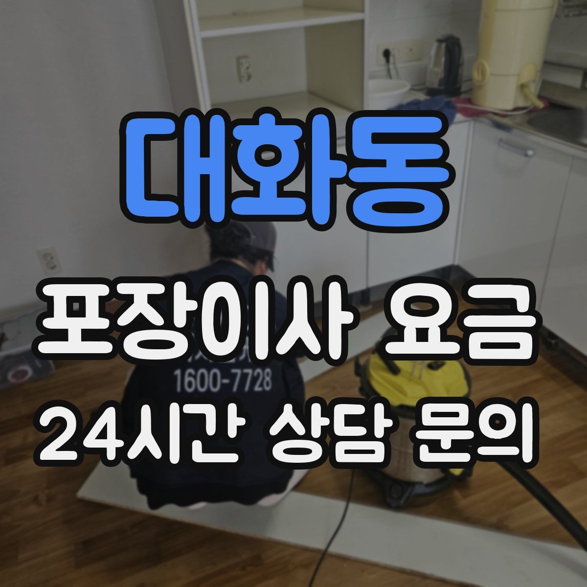 대화동 포장이사 요금