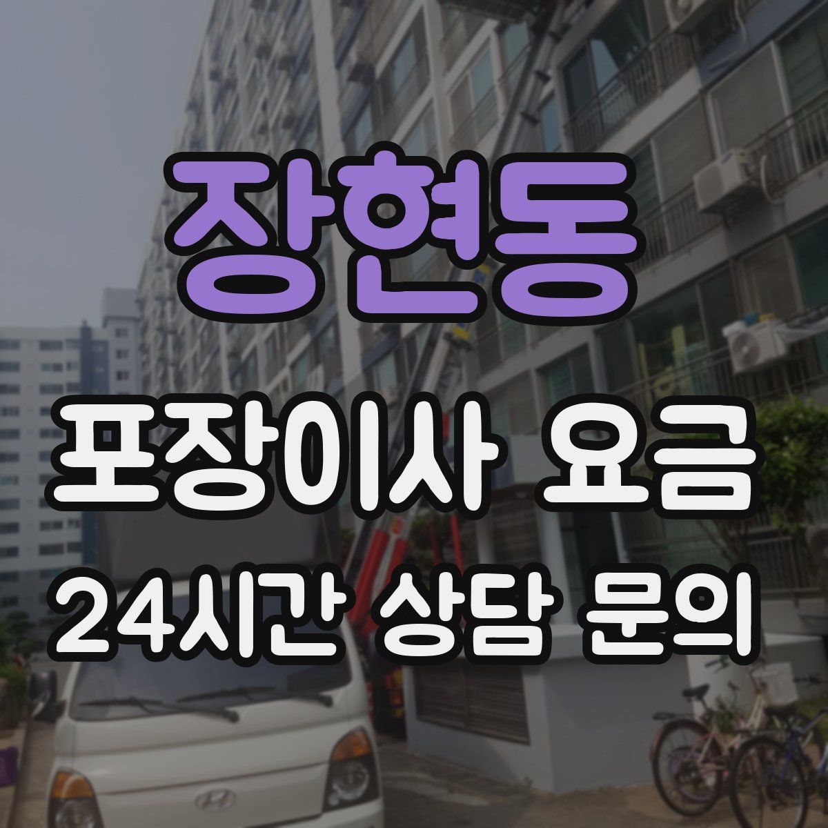 장현동 포장이사 요금