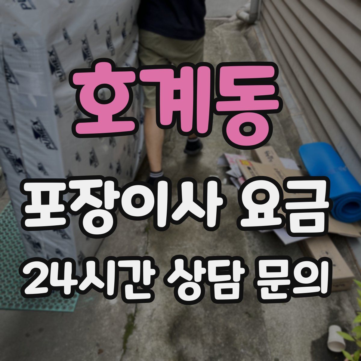 호계동 포장이사 요금