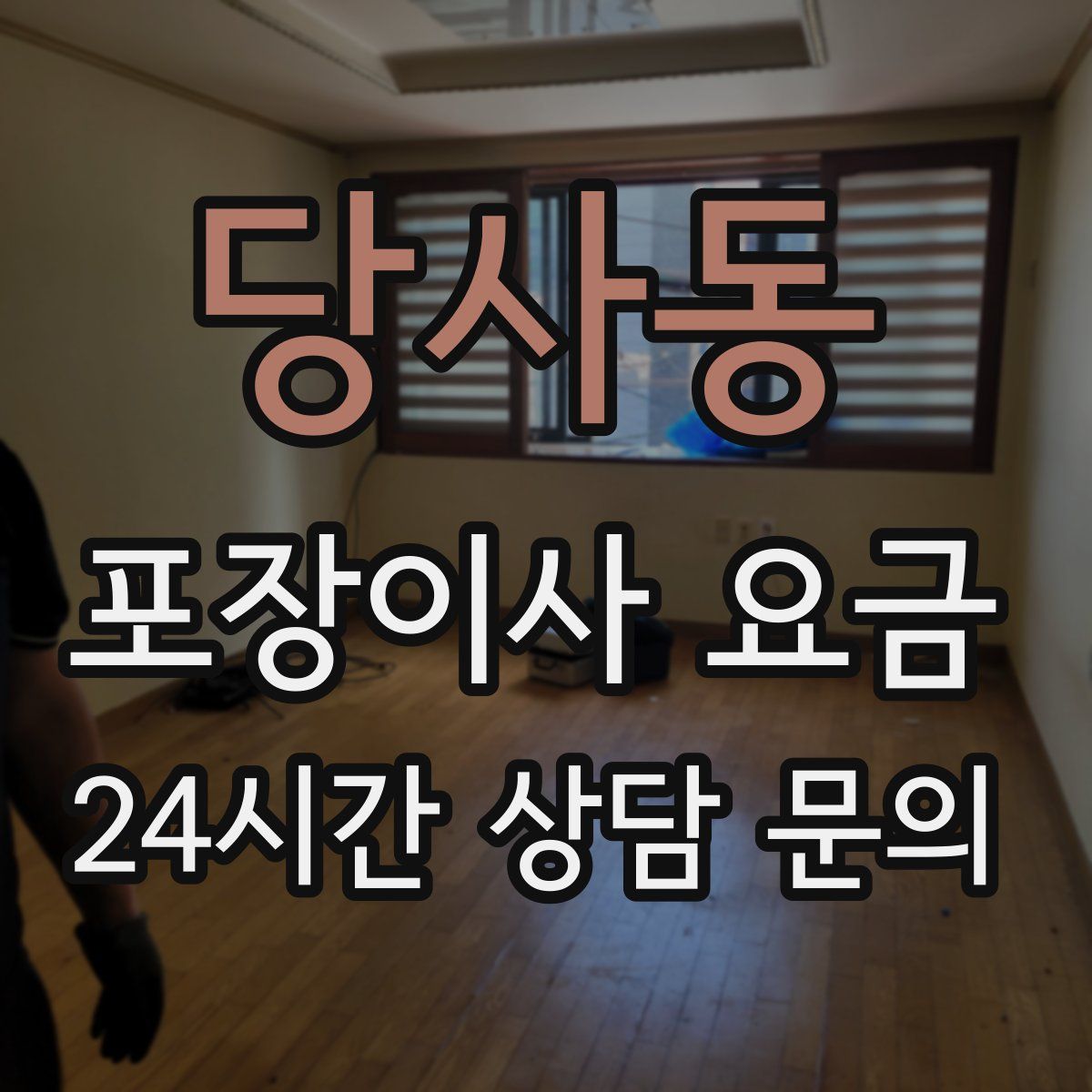 당사동 포장이사 요금