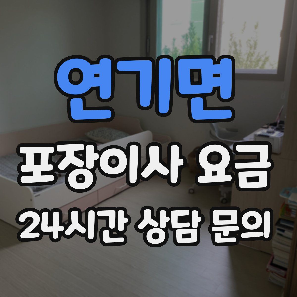 연기면 포장이사 요금