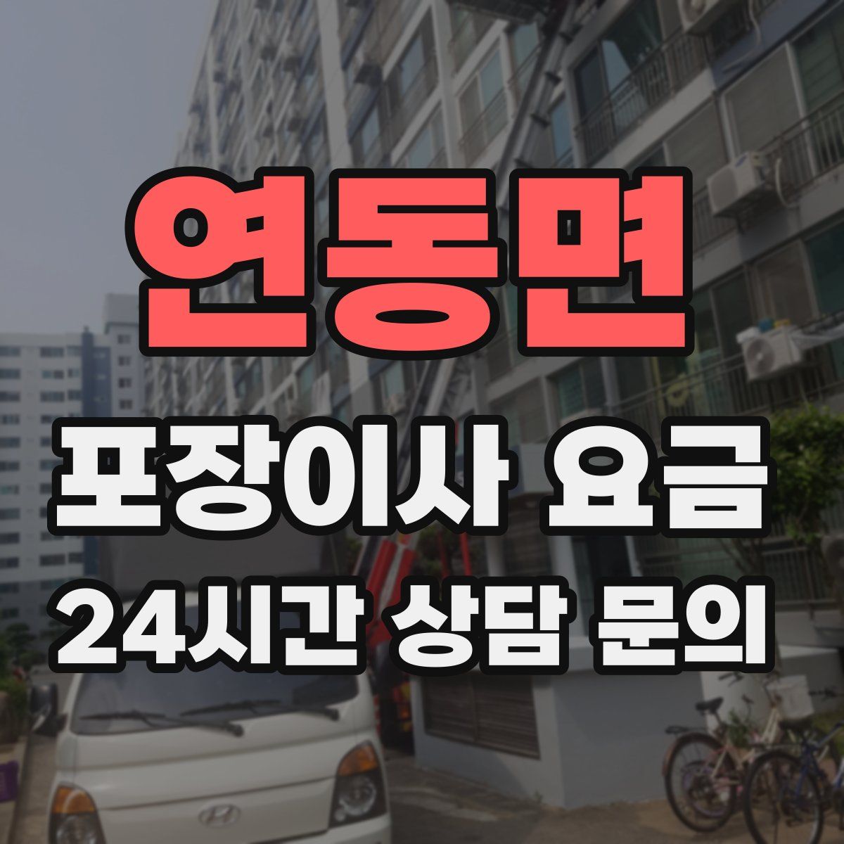 연동면 포장이사 요금