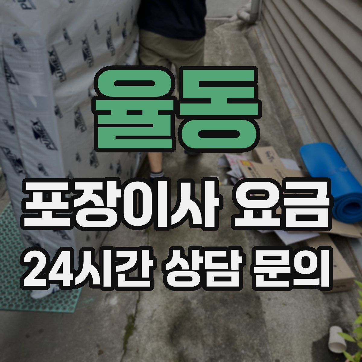 율동 포장이사 요금