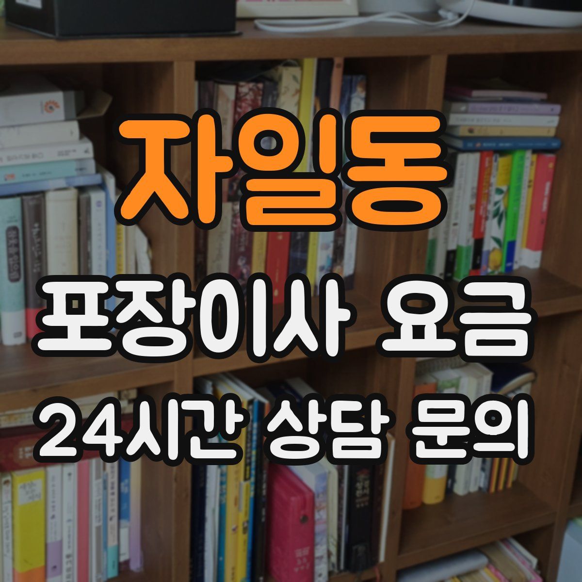 자일동 포장이사 요금