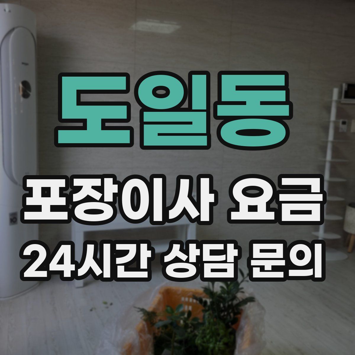 도일동 포장이사 요금