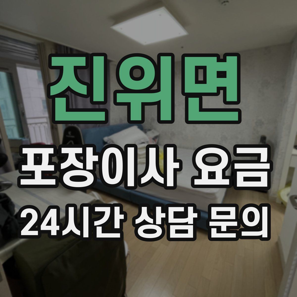 진위면 포장이사 요금