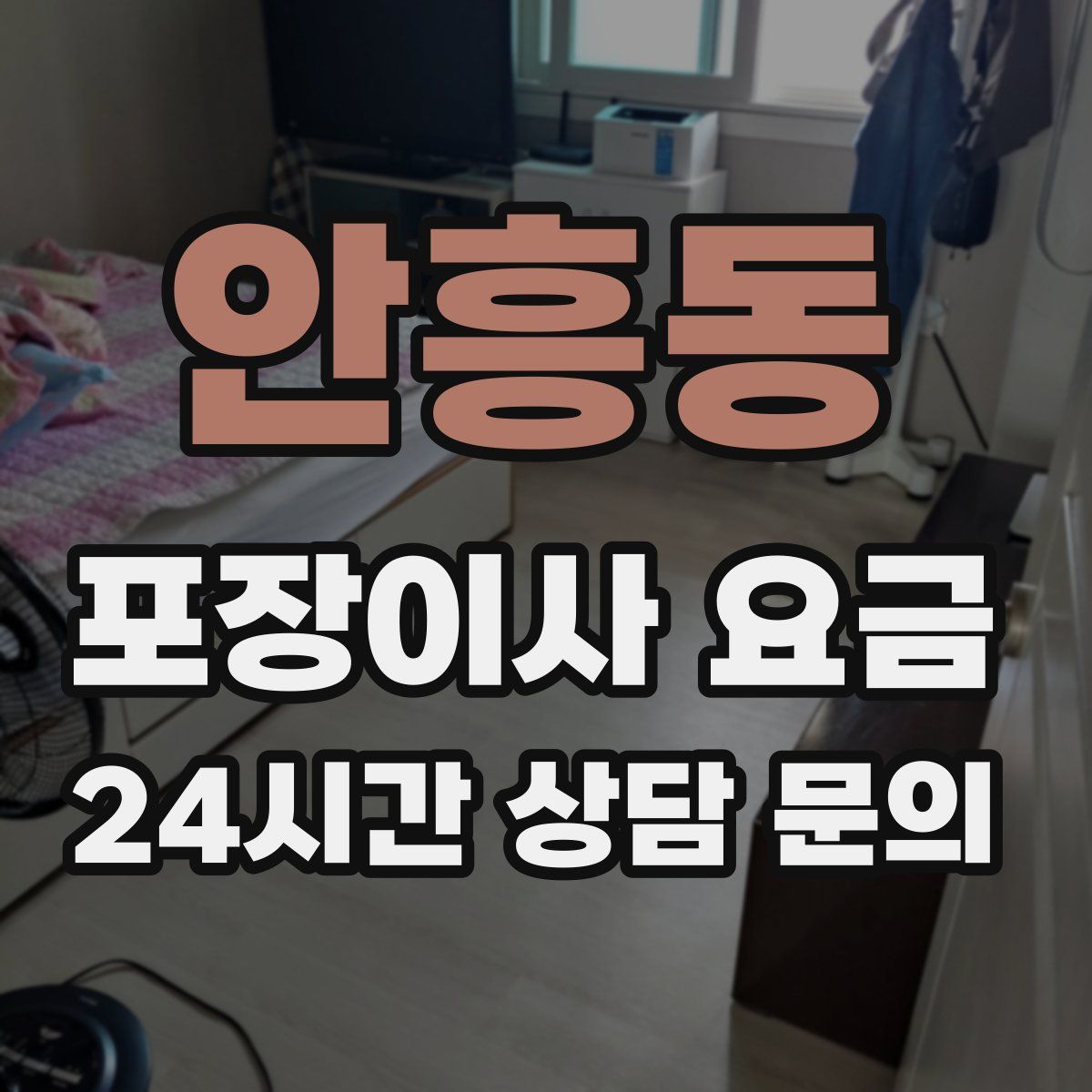 안흥동 포장이사 요금