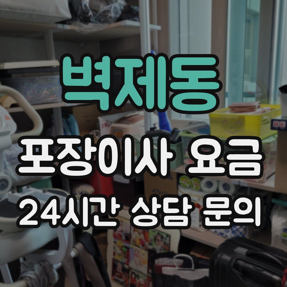 벽제동 포장이사 요금