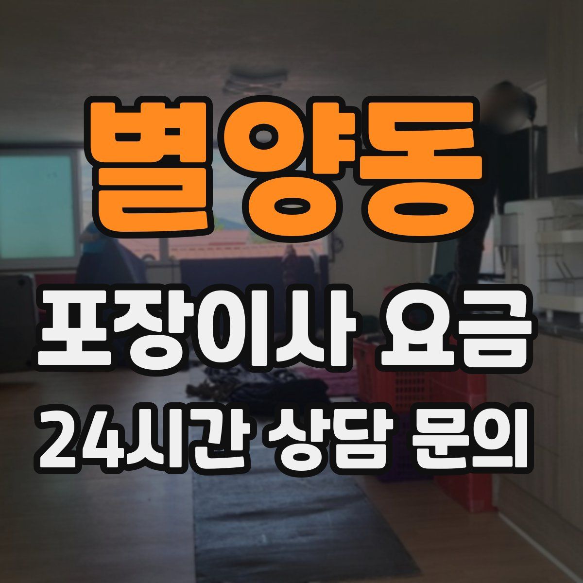 별양동 포장이사 요금