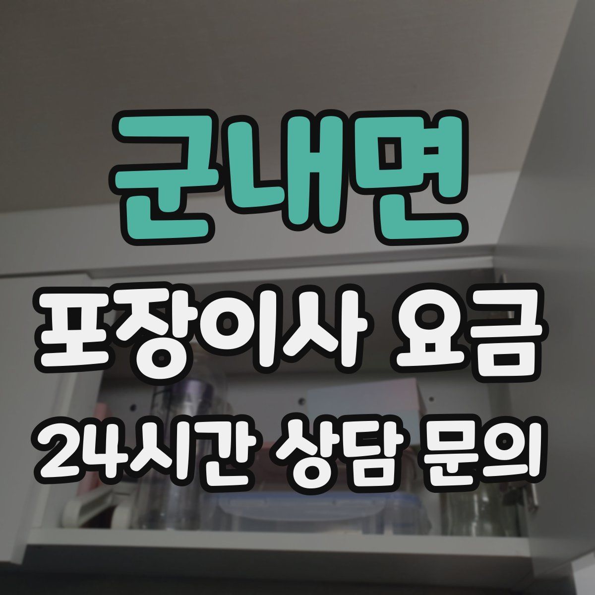 군내면 포장이사 요금