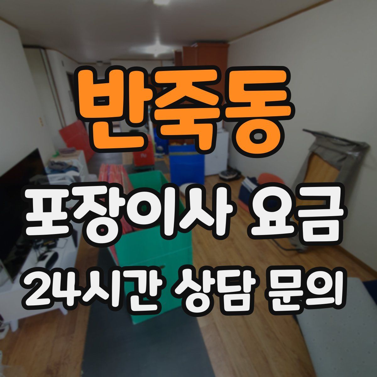 반죽동 포장이사 요금