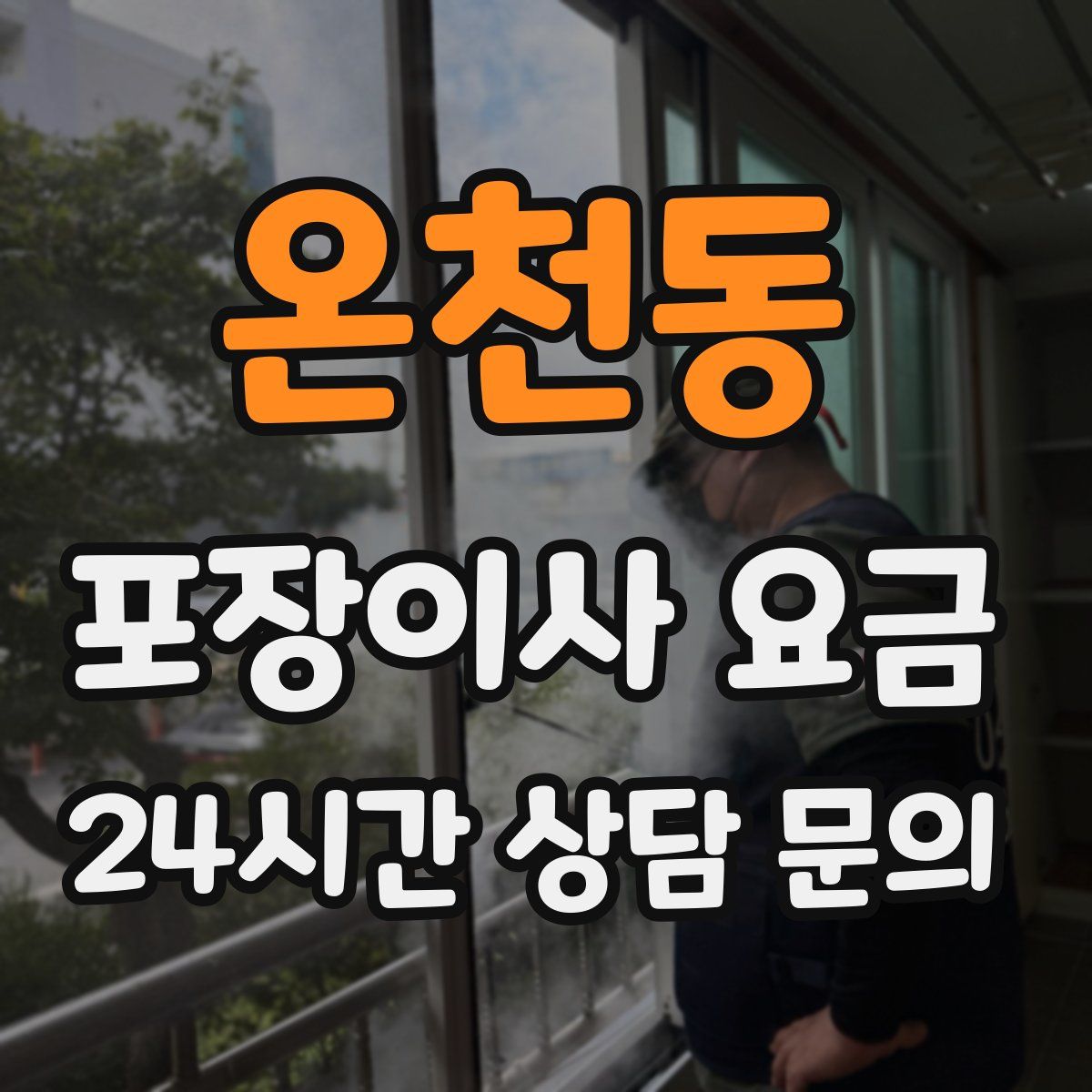 온천동 포장이사 요금