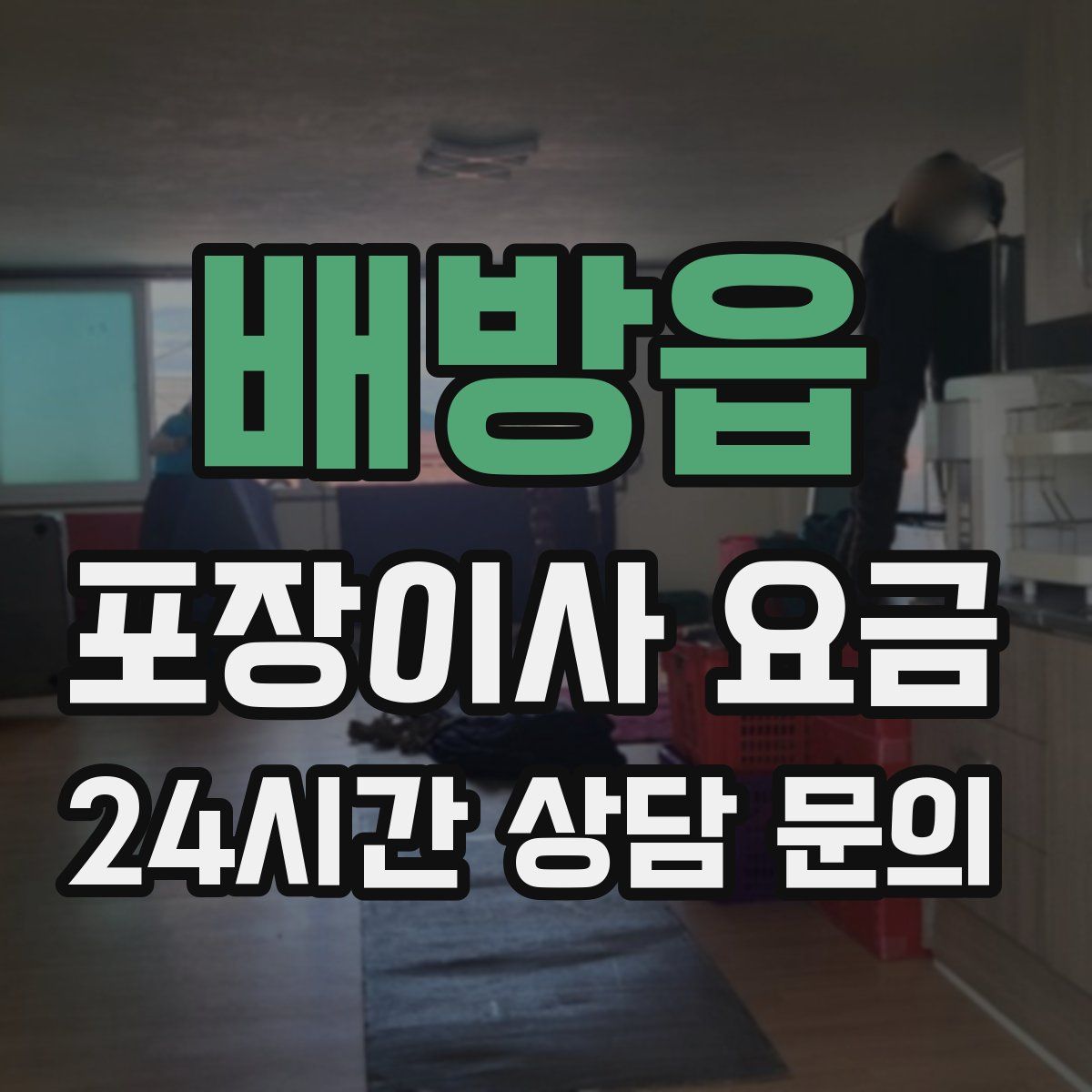 배방읍 포장이사 요금