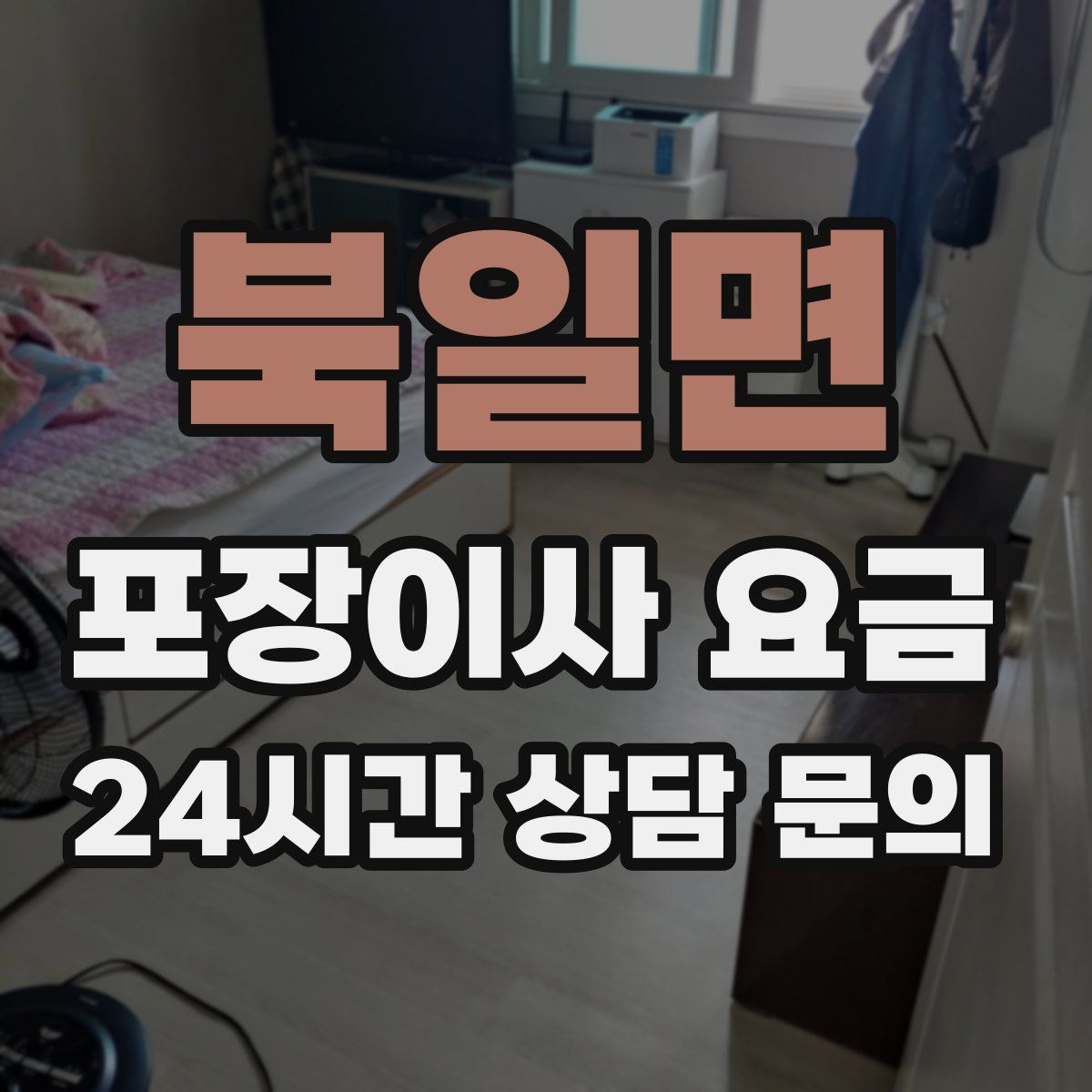 북일면 포장이사 요금