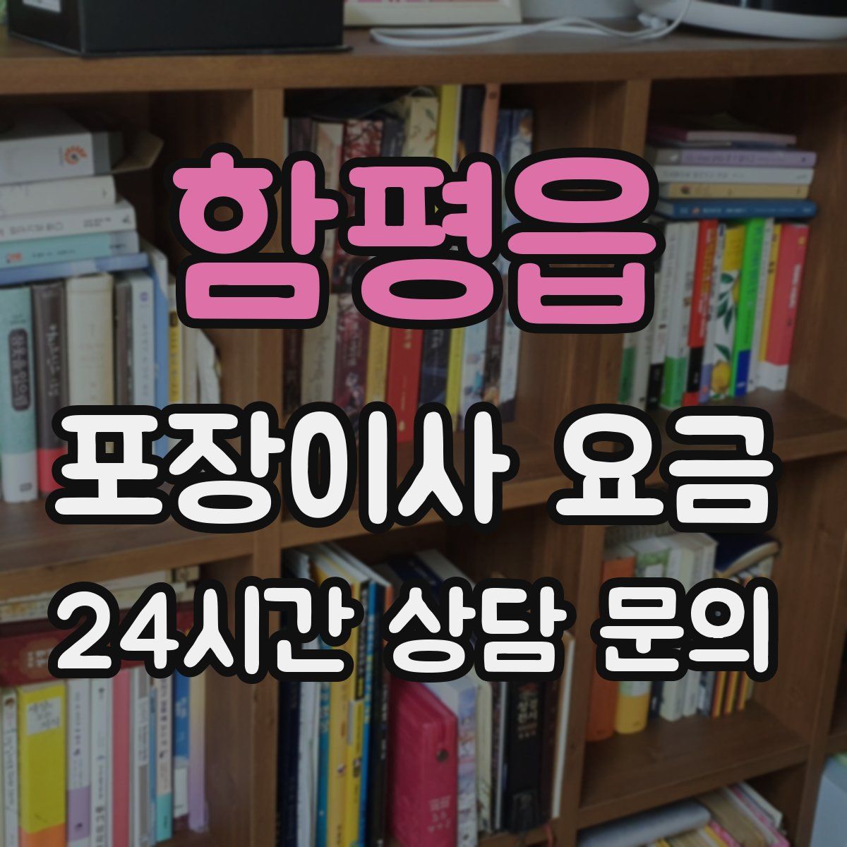 함평읍 포장이사 요금