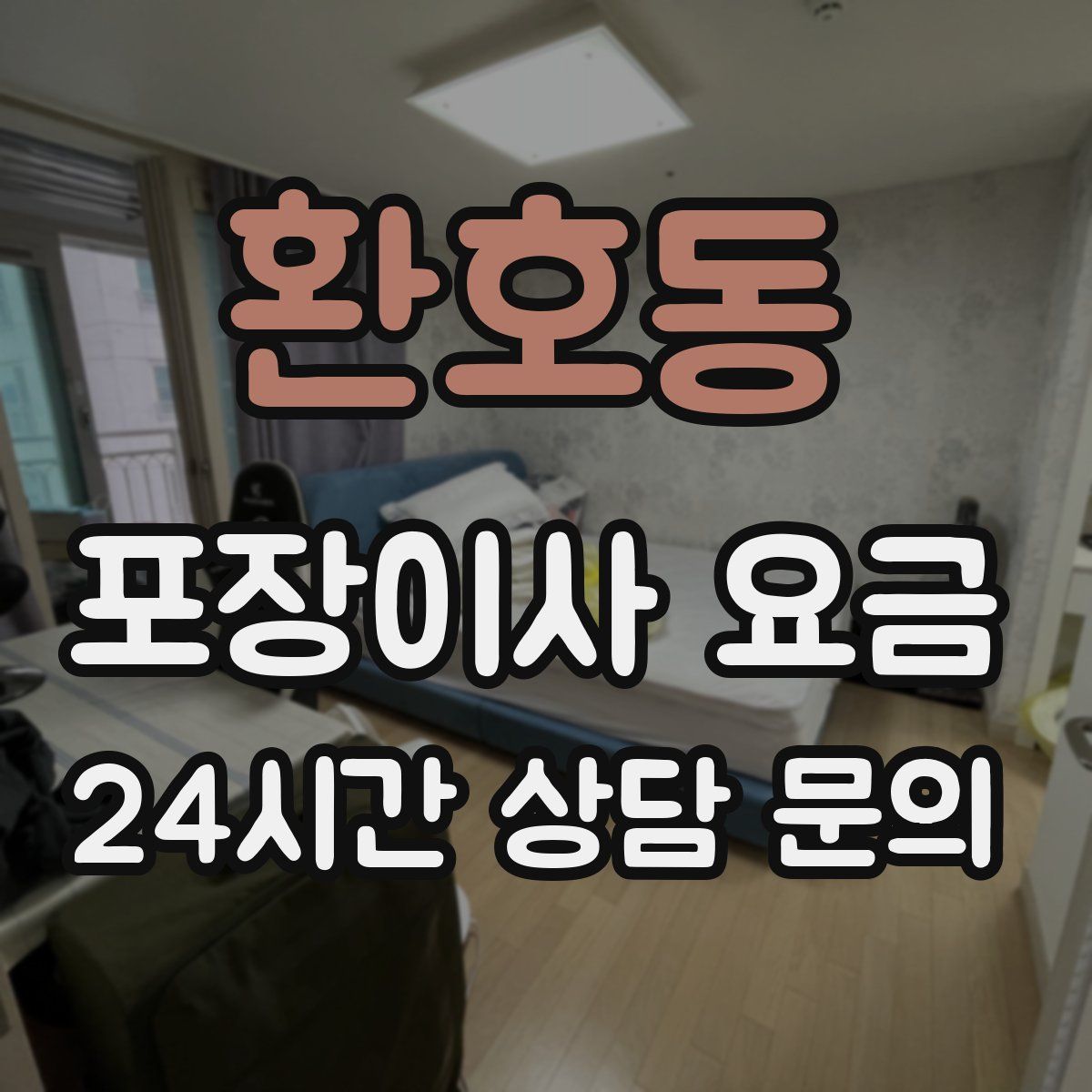 환호동 포장이사 요금