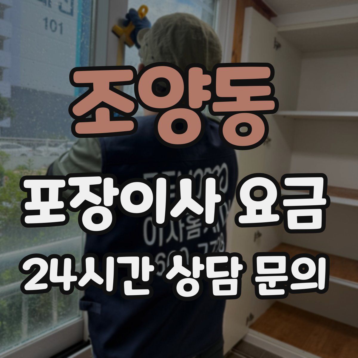 조양동 포장이사 요금