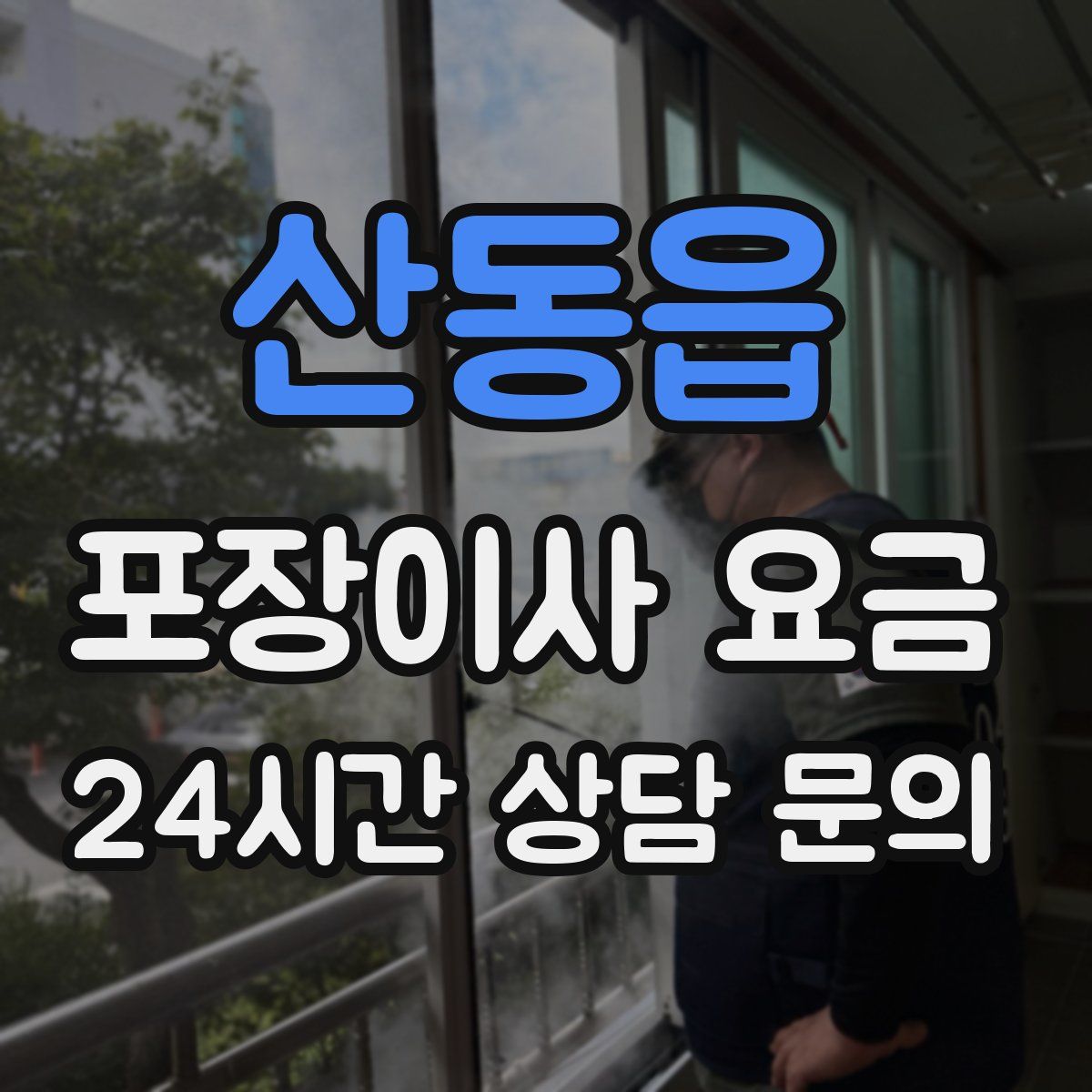 산동읍 포장이사 요금