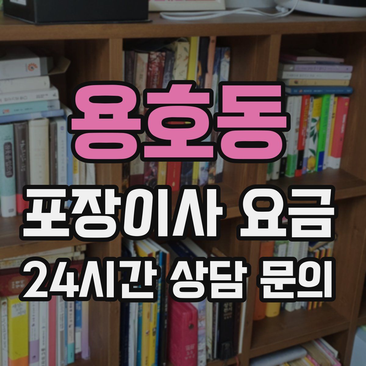 용호동 포장이사 요금