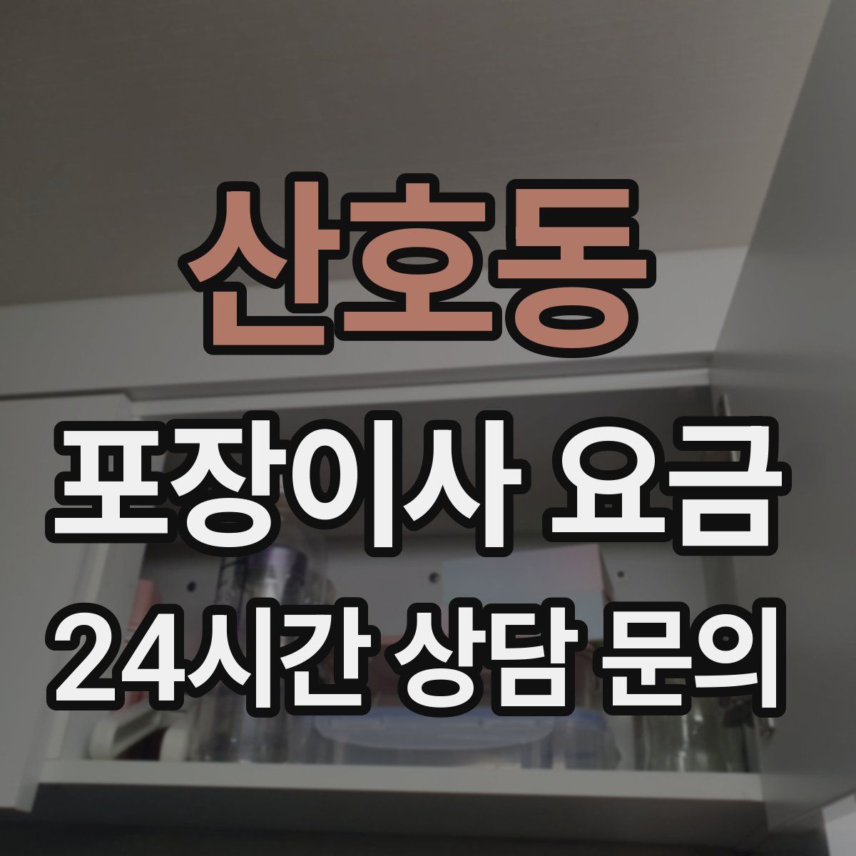 산호동 포장이사 요금