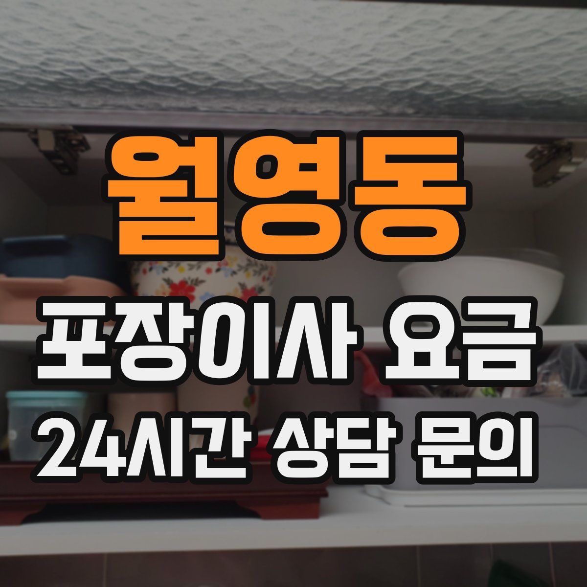 월영동 포장이사 요금