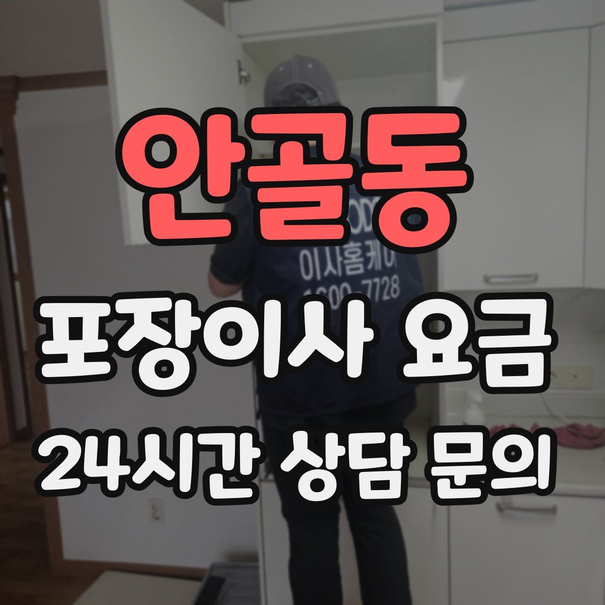 안골동 포장이사 요금