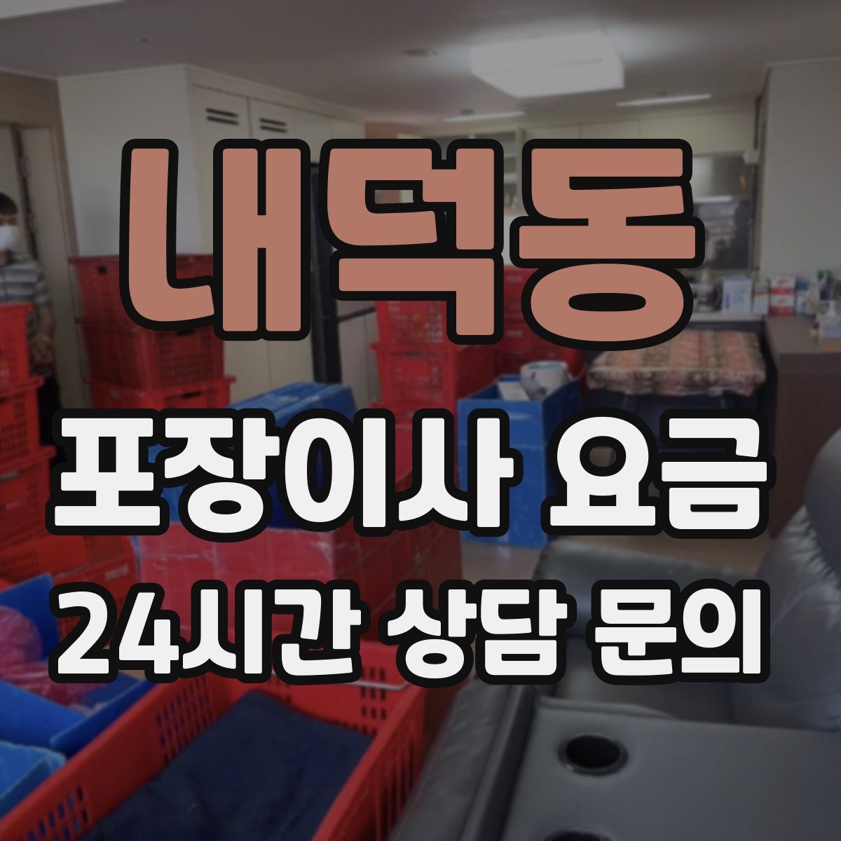 내덕동 포장이사 요금