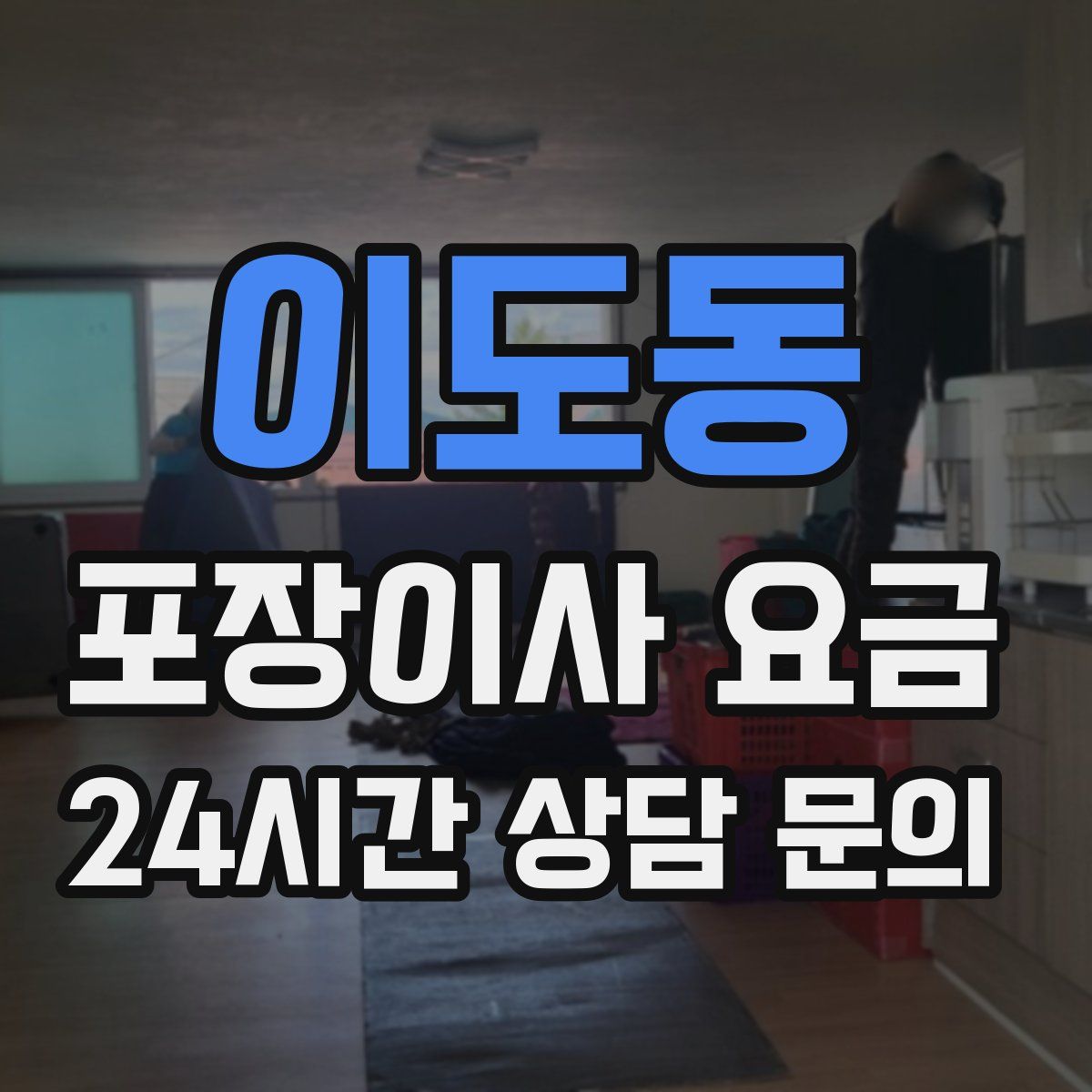 이도동 포장이사 요금