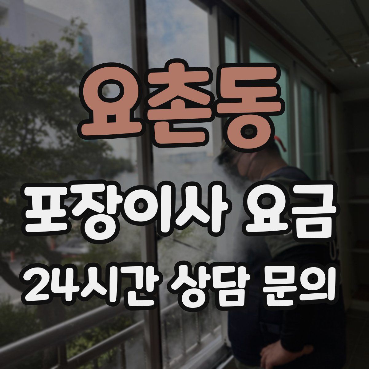 요촌동 포장이사 요금