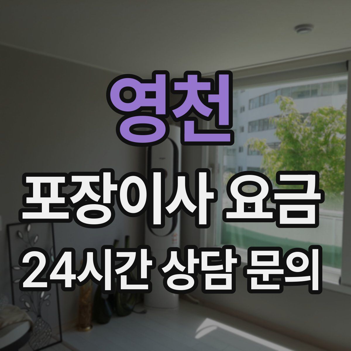 영천 포장이사 요금