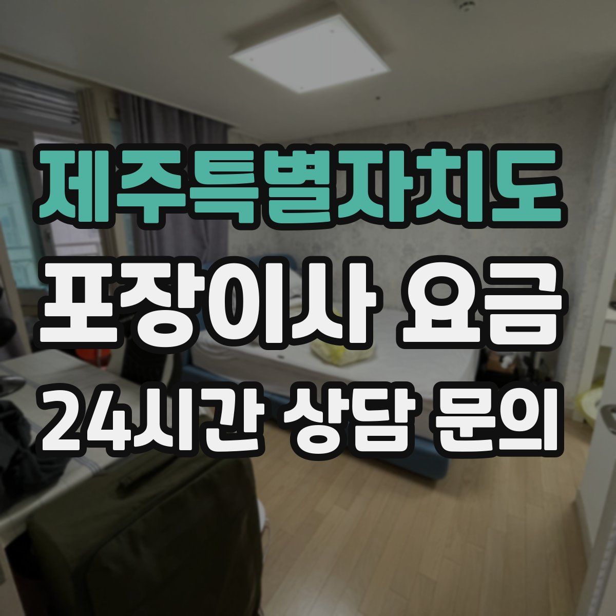 제주특별자치도 포장이사 요금