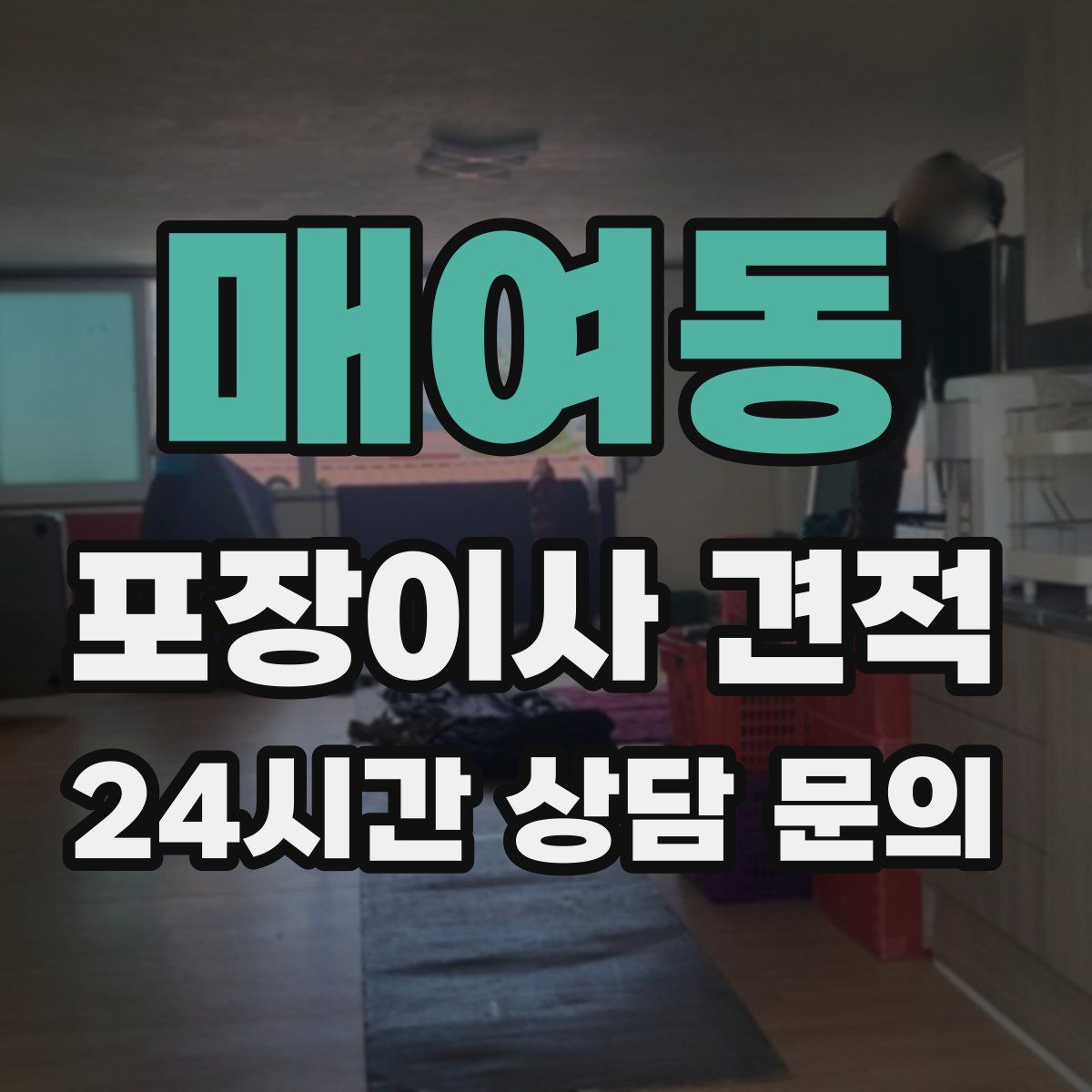 매여동 포장이사 견적