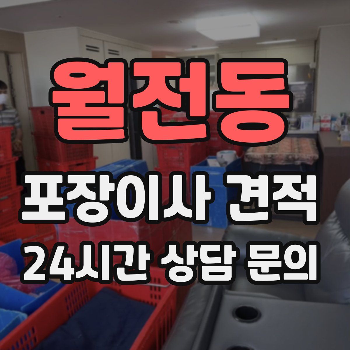 월전동 포장이사 견적