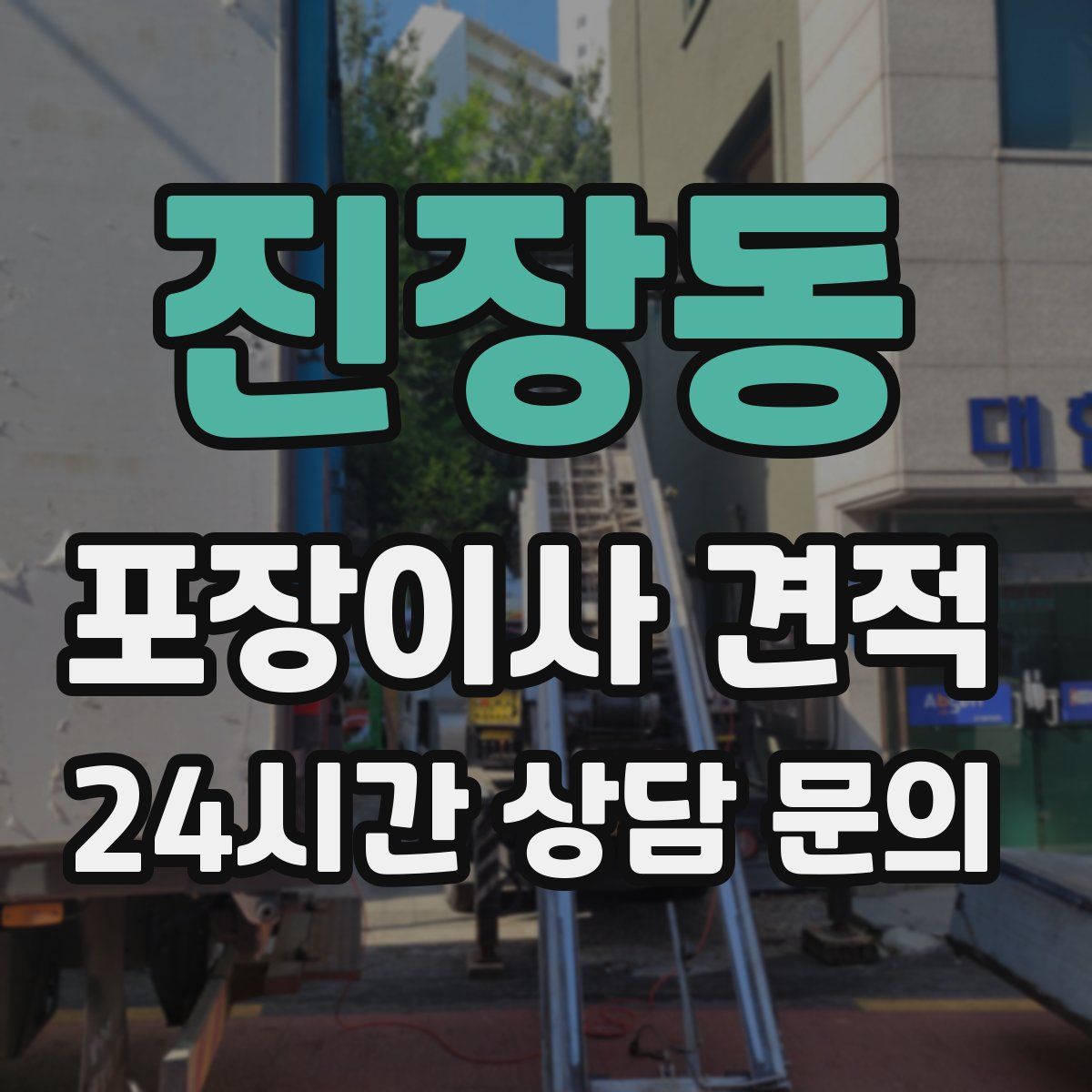 진장동 포장이사 견적