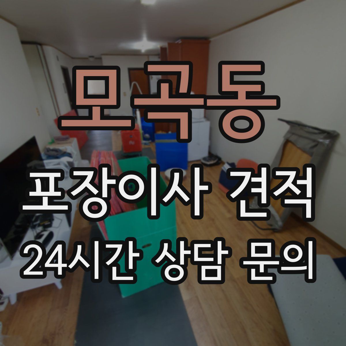 모곡동 포장이사 견적