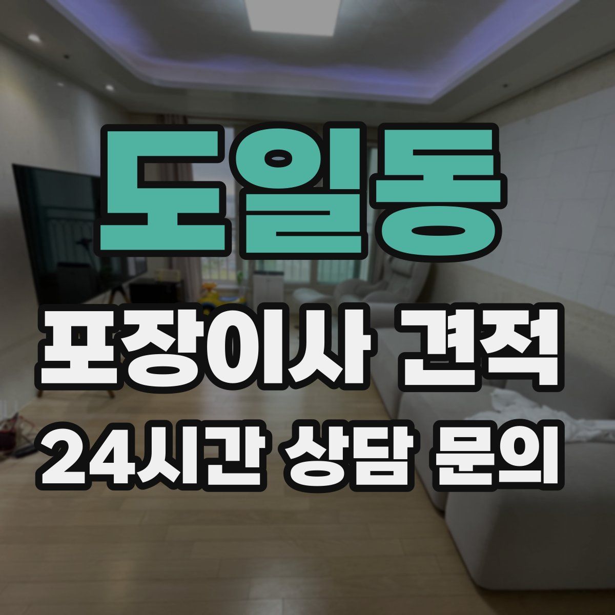 도일동 포장이사 견적