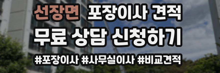 선장면 포장이사 견적