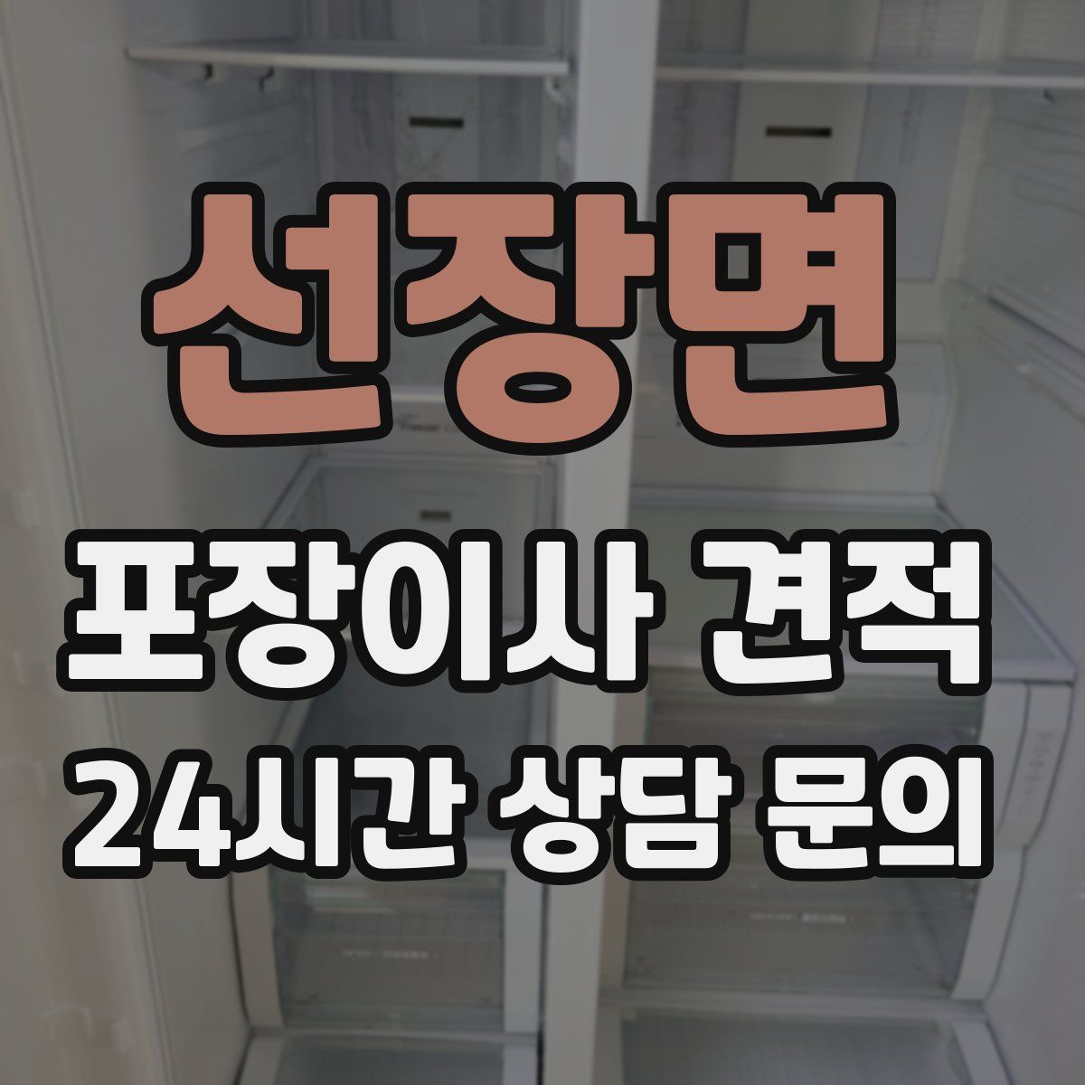 선장면 포장이사 견적