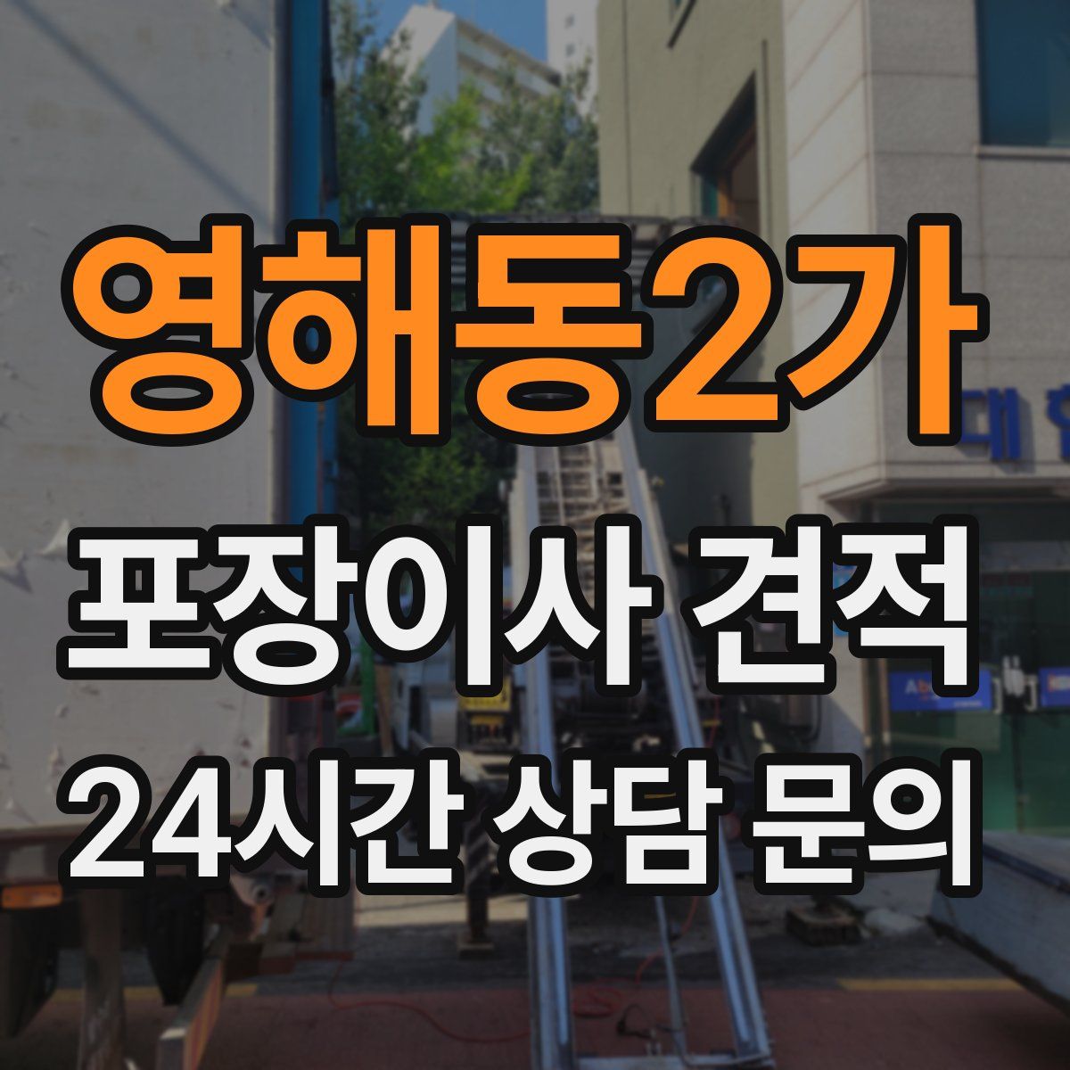 영해동2가 포장이사 견적