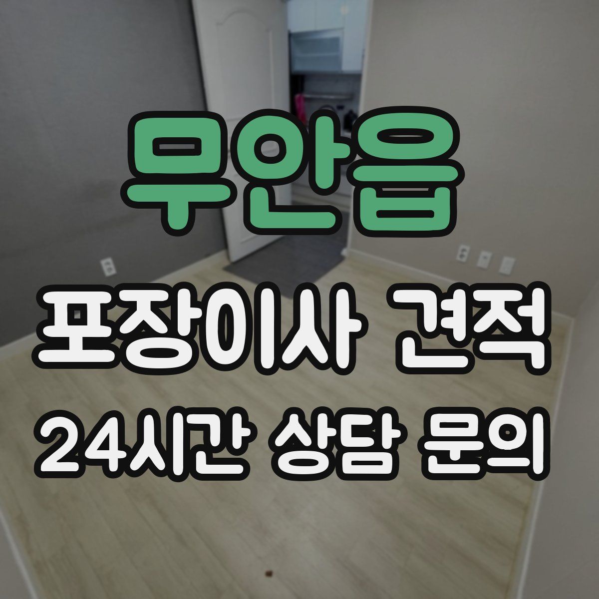 무안읍 포장이사 견적