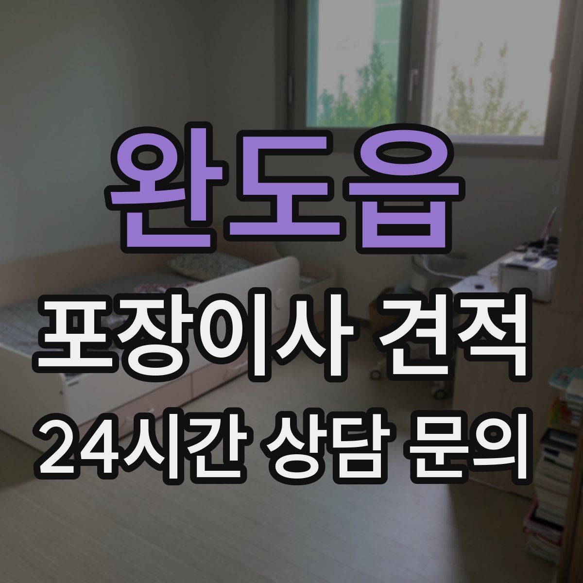 완도읍 포장이사 견적 단독주택 이사에서 야외 동선이 변수인 이유