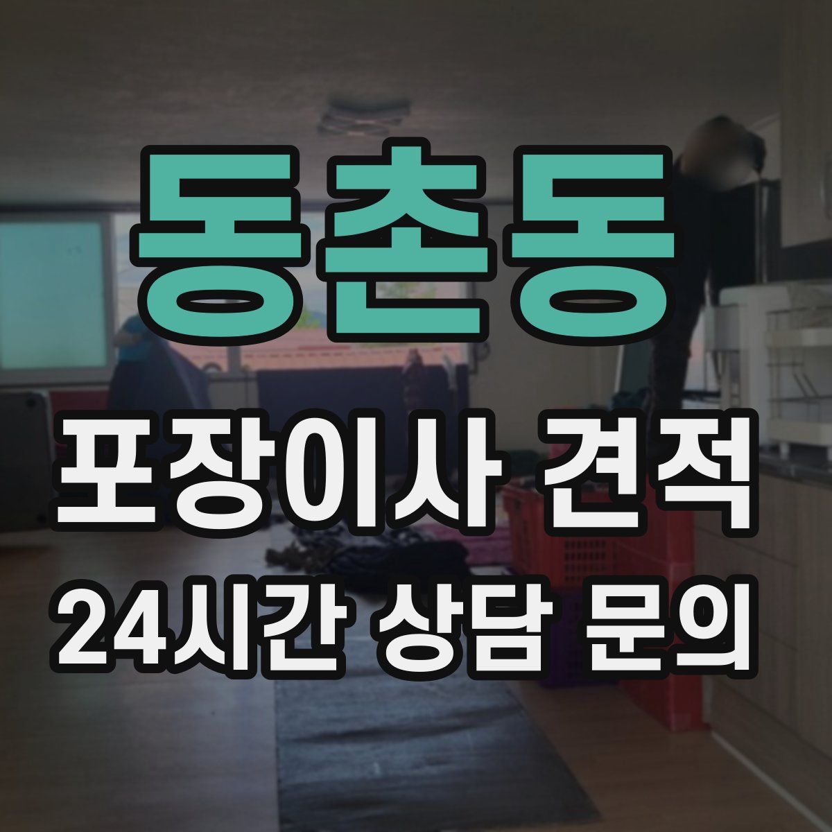 동촌동 포장이사 견적