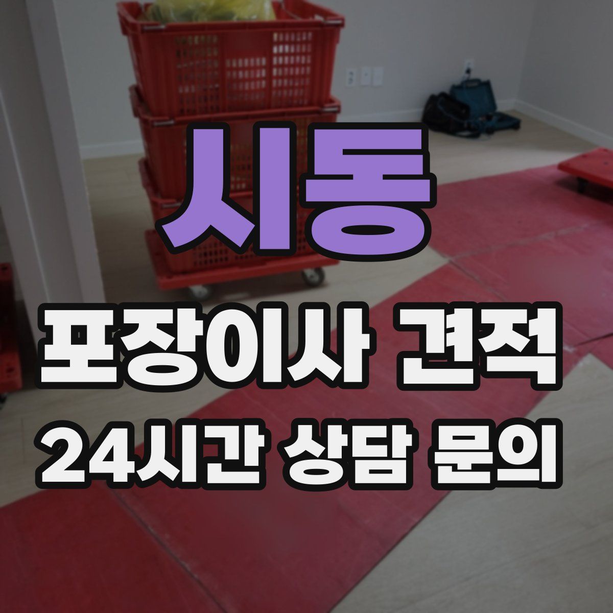 시동 포장이사 견적