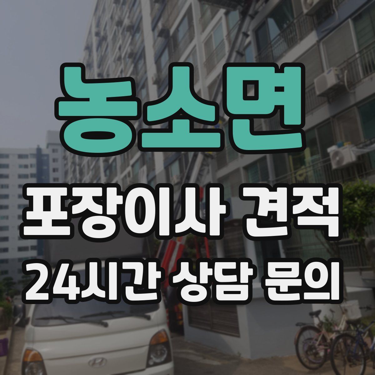 농소면 포장이사 견적