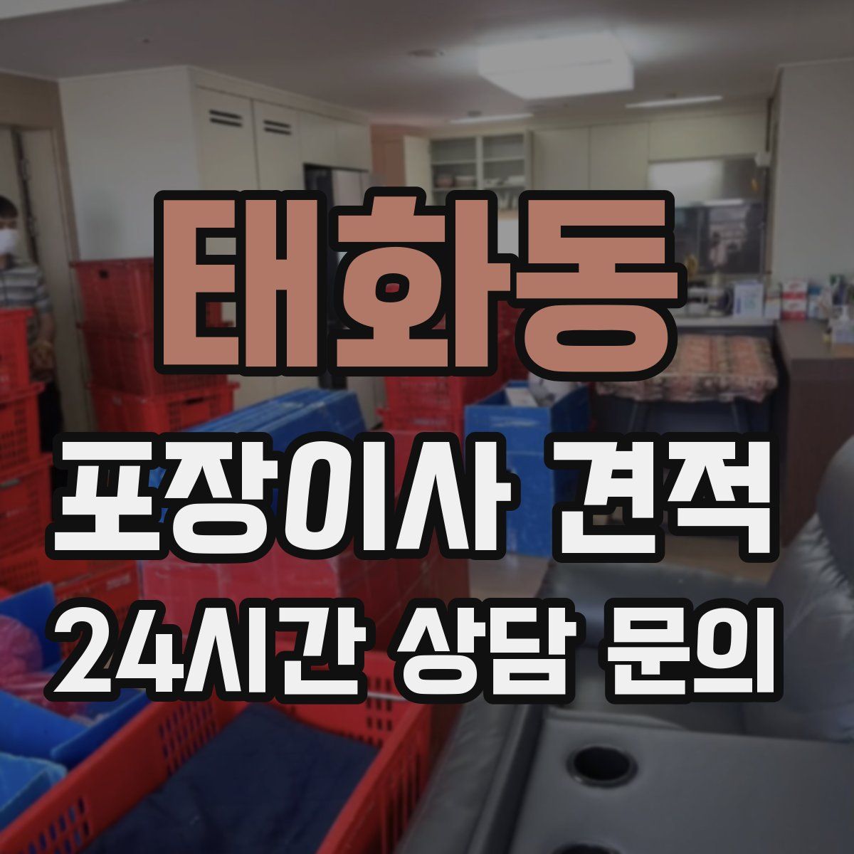 태화동 포장이사 견적